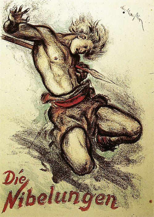 Plakatmotiv: Die Nibelungen &ndash; Siegfrieds Tod (1924)