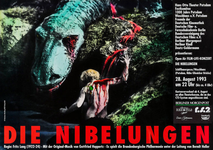 Plakatmotiv: Die Nibelungen &ndash; Siegfrieds Tod (1924)