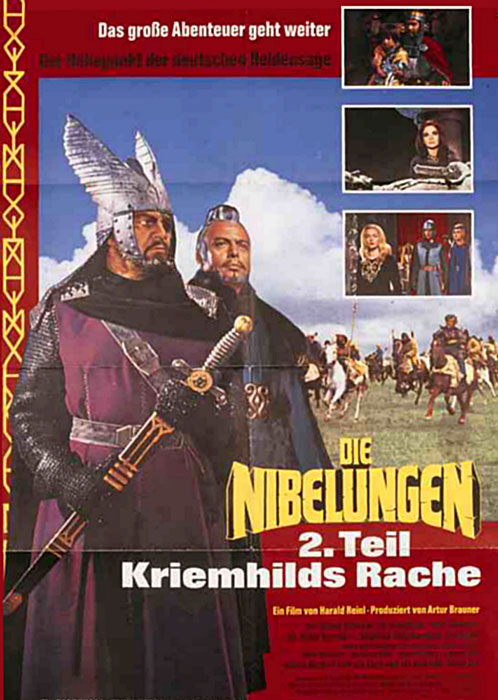 Plakatmotiv: Die Nibelungen &ndash; Kriemhilds Rache (1967)