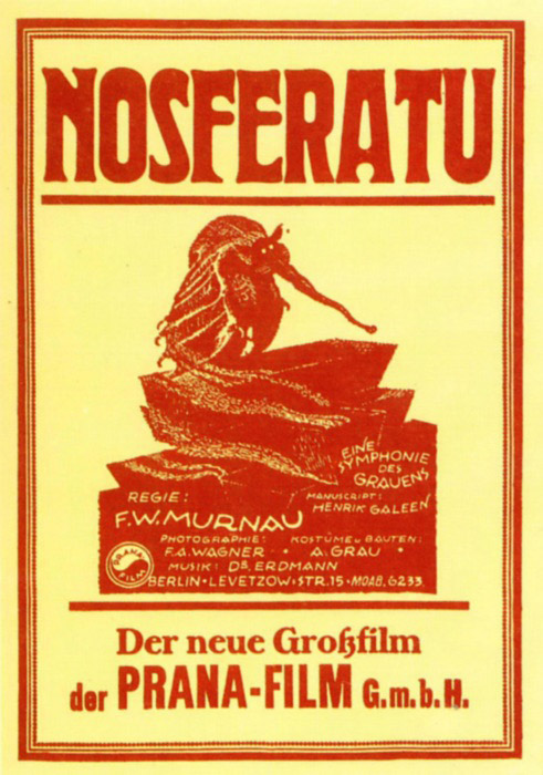 Plakatmotiv: Nosferatu &ndash; Eine Symphony des Grauens (1922)