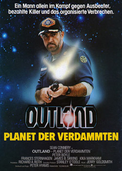 Plakatmotiv: Outland &ndash; Planet der Verdammten (1981)