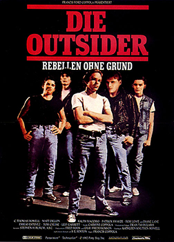 Plakatmotiv: Die Outsider (1983) Plakatmotiv: Die Outsider (1983)