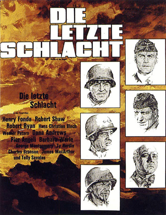 Plakatmotiv: Die letzte Schlacht (aka Die Panzerschlacht in den Ardennen) (1965)