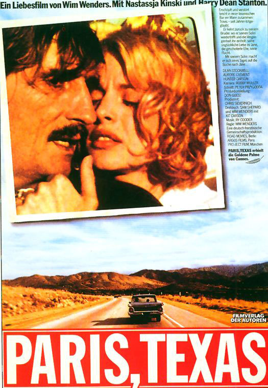 Plakatmotiv: Paris, Texas (1984)