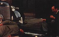 Filmszene: Das Attentat auf Don Vito Corleone