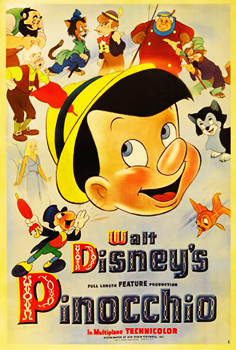Kinoplakat: Pinocchio Kinoplakat: Pinocchio