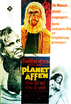 Plakatmotiv: Planet der Affen (1968) Plakatmotiv: Planet der Affen (1968)