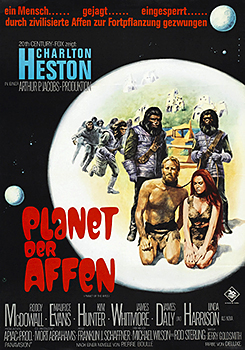 Kinoplakat: Planet der Affen (1968) Kinoplakat: Planet der Affen (1968)