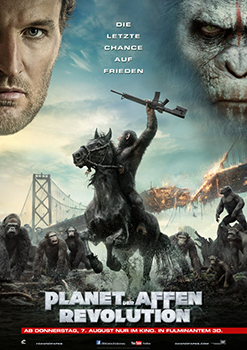 Plakatmotiv: Planet der Affen &ndash; Revolution (2014)