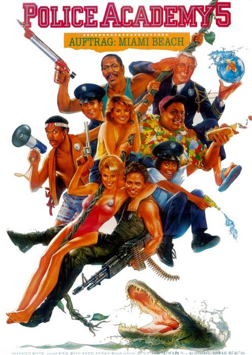 Plakatmotiv: Police Academy 5 - Auftrag Miami Beach (1988)