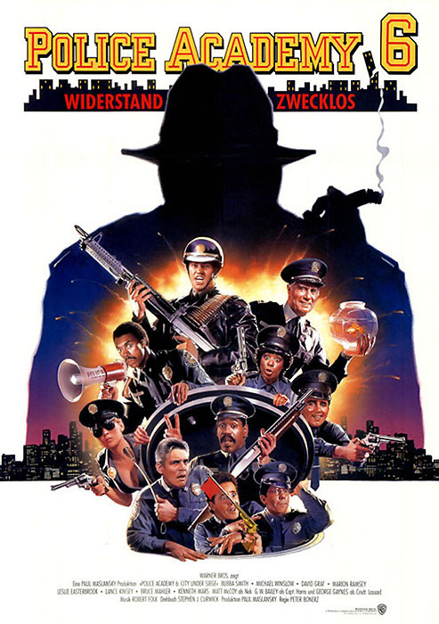 Plakatmotiv: Police Academy 6 &ndash; Widerstand zwecklos (1989)