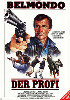 Plakatmotiv: Der Profi (1981)