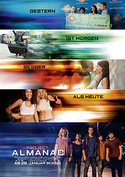 Kinoplakat: Project Almanac Kinoplakat: Project Almanac