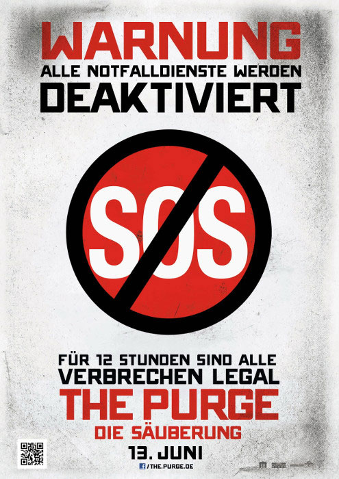 Plakatmotiv: The Purge &ndash; Die S&auml;uberung (2013)