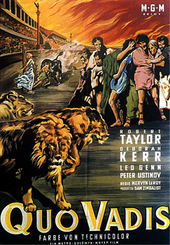Plakatmotiv: Quo Vadis (1951)