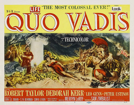 Plakatmotiv: Quo Vadis (1951)