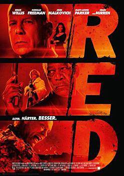 Plakatmotiv: R.E.D. - Älter. Härter. Besser. (2010) Plakatmotiv: R.E.D. - Älter. Härter. Besser. (2010)