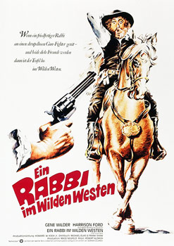 Plakatmotiv: Ein Rabbi im Wilden Westen (1979)