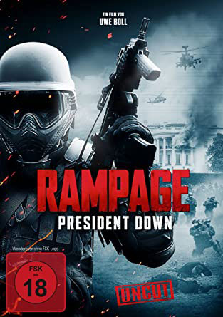 DVD-Cover: Rampage &ndash; President down (2016)