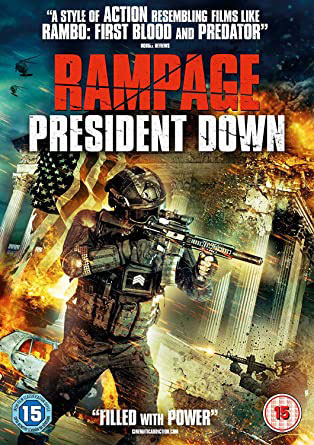 DVD-Cover (US): Rampage &ndash; President down (2016)