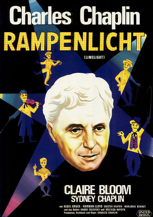 Plakatmotiv: Rampenlicht (1952)