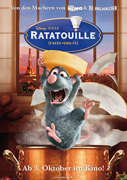 Kinoplakat: Ratatouille Kinoplakat: Ratatouille