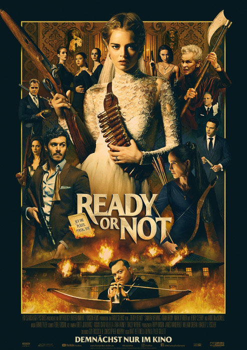 Plakatmotiv: Ready or not &ndash; Auf die Pl&auml;tze, fertig, tot (2019)