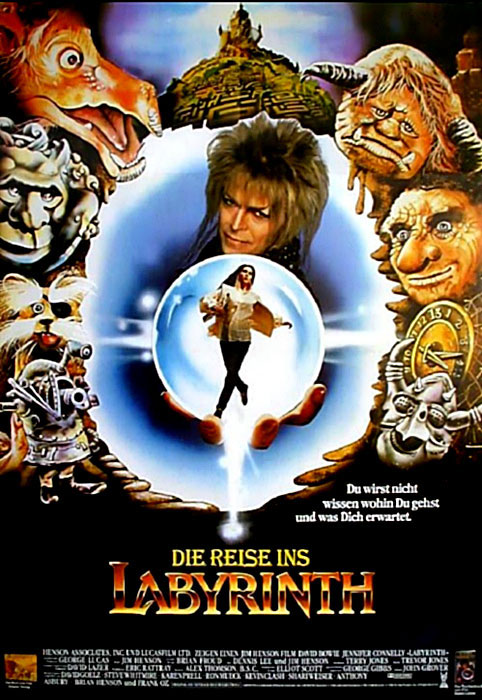 Plakatmotiv: Die Reise ins Labyrinth (1986)