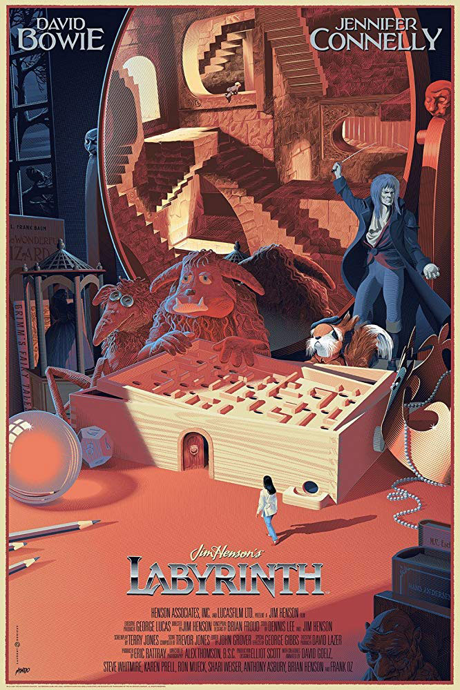 Plakatmotiv: Die Reise ins Labyrinth (1986)