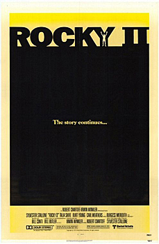 Kinoplakat: Rocky II