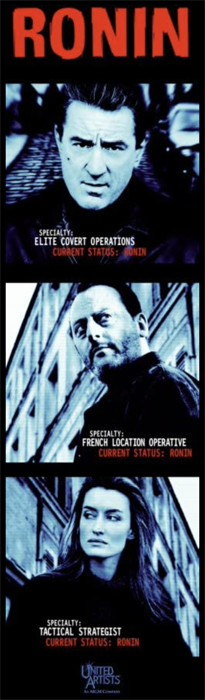 Plakatmotiv: Ronin (1998)