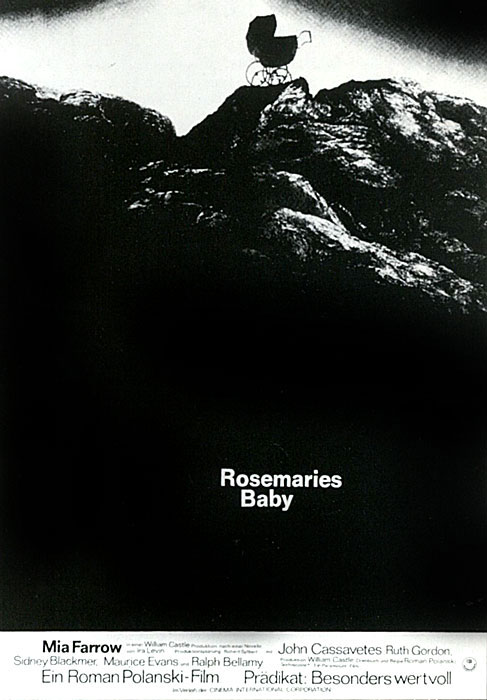 Plakatmotiv: Rosemaries Baby (1968) Plakatmotiv: Rosemaries Baby (1968)