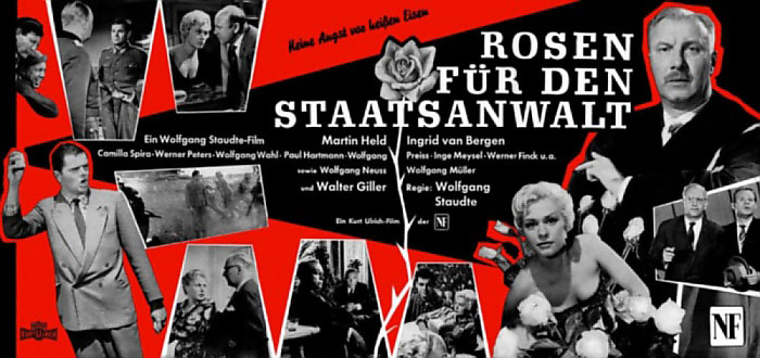 Plakatmotiv: Rosen für den Staatsanwalt (1959) Plakatmotiv: Rosen für den Staatsanwalt (1959)