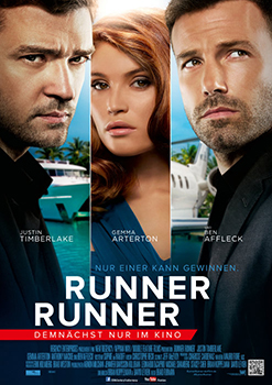 Kinoplakat: Runner Runner Kinoplakat: Runner Runner