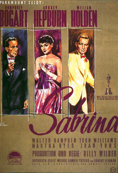 Plakatmotiv: Sabrina (Billy Wilder, 1954)