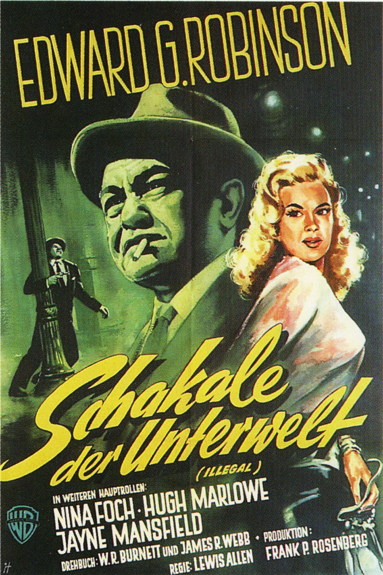 Plakatmotiv: Schakale der Unterwelt (1955) Plakatmotiv: Schakale der Unterwelt (1955)