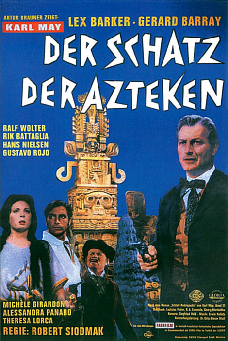 Plakatmotiv: Der Schatz der Azteken (1965)