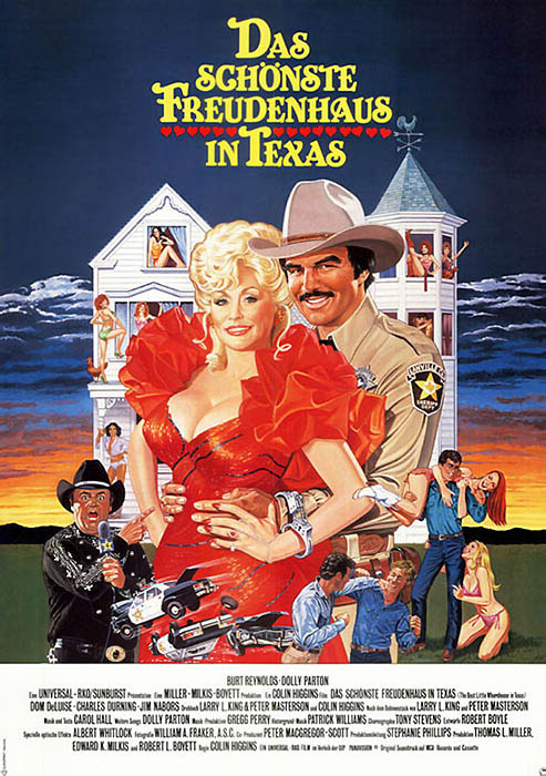 Plakatmotiv: Das sch&ouml;nste Freudenhaus in Texas (1982)