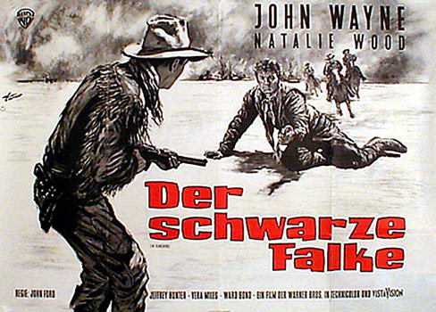 Plakatmotiv: Der Schwarze Falke (1956)