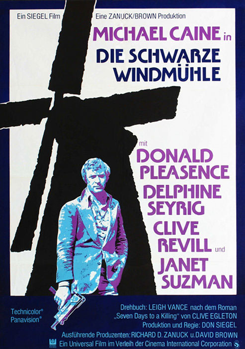 Plakatmotiv: Die schwarze Windm&uuml;hle (1974)
