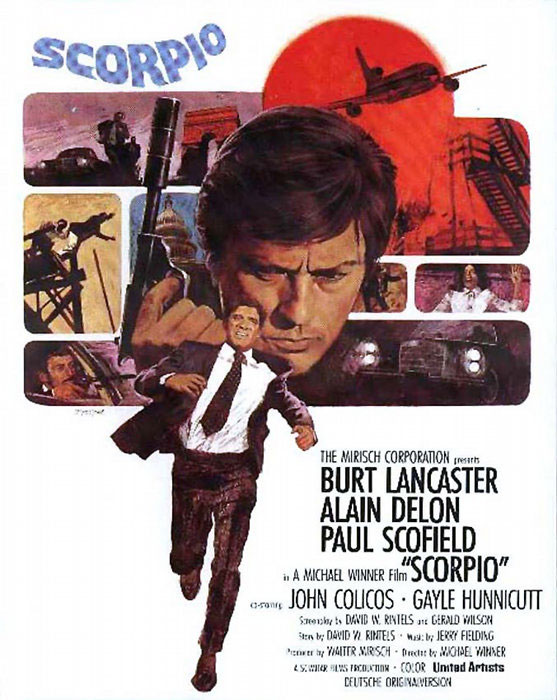 Plakatmotiv: Scorpio, der Killer (1973)