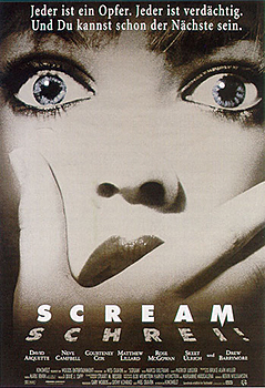 Plakatmotiv: Scream – Schrei! (1996) Plakatmotiv: Scream – Schrei! (1996)