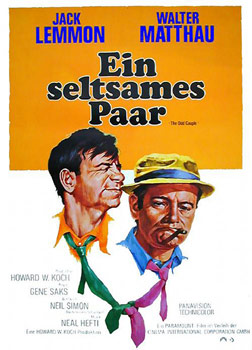 Plakatmotiv: Ein seltsames Paar (1968)