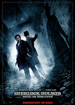 Kinoplakat: Sherlock Holmes - Spiel im Schatten Kinoplakat: Sherlock Holmes - Spiel im Schatten