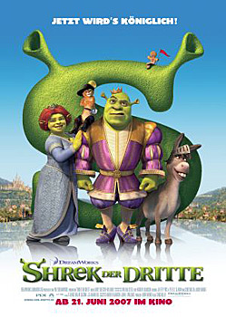 Kinoplakat: Shrek der Dritte Kinoplakat: Shrek der Dritte
