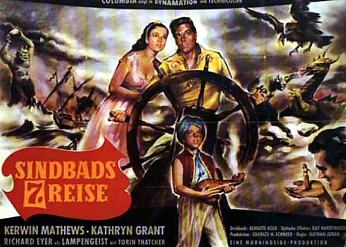 Plakatmotiv: Sindbads siebente Reise (1958)