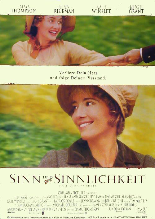 Plakatmotiv: Sinn und Sinnlichkeit (1995) Plakatmotiv: Sinn und Sinnlichkeit (1995)