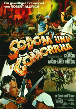 Plakatmotiv: Sodom und Gomorrha (1962)