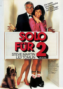 Plakatmotiv: Solo für 2 (1984) Plakatmotiv: Solo für 2 (1984)