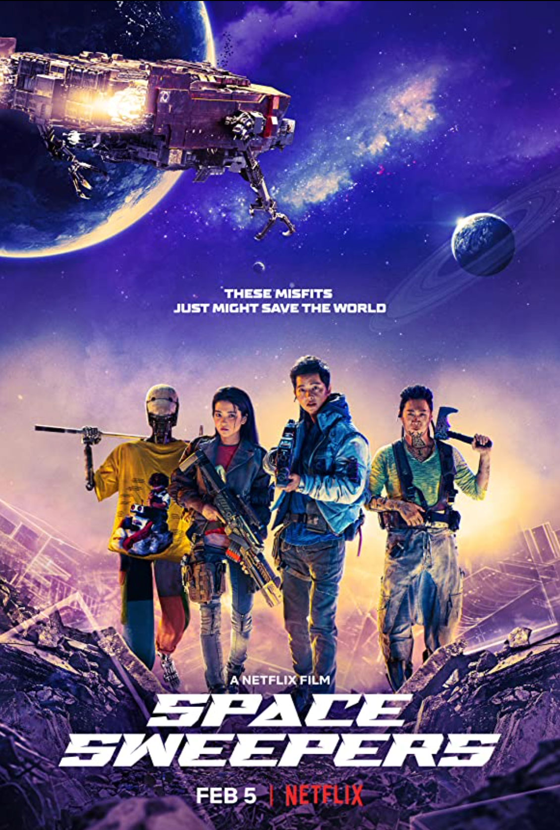 Plakatmotiv: Space Sweepers (2021)